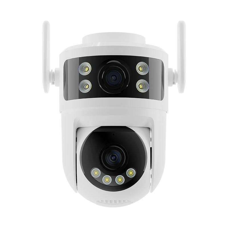 Outdoor Dual-Lens<br>Wi-Fi 6 PT Camera